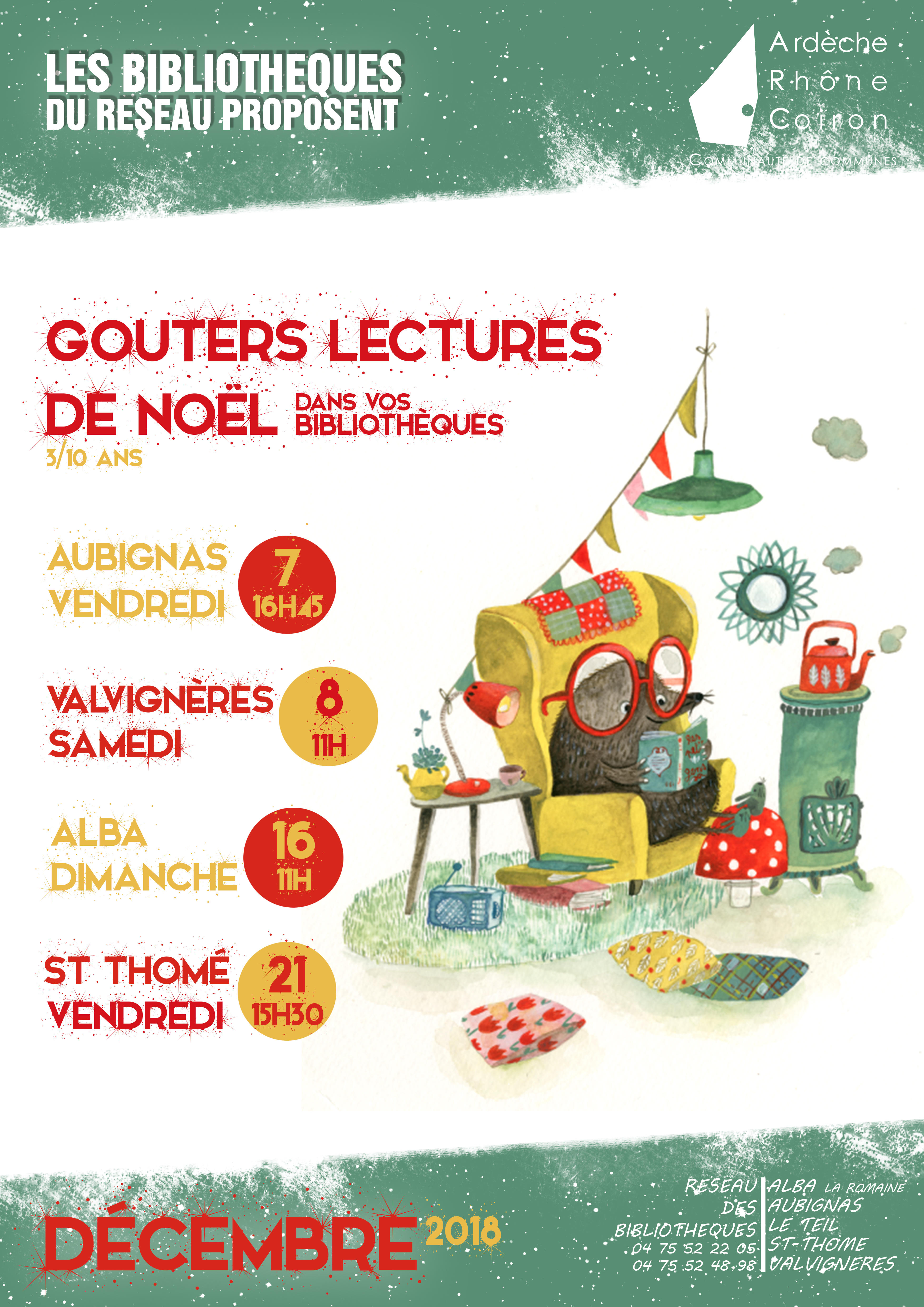 gouter lecture noel allegee